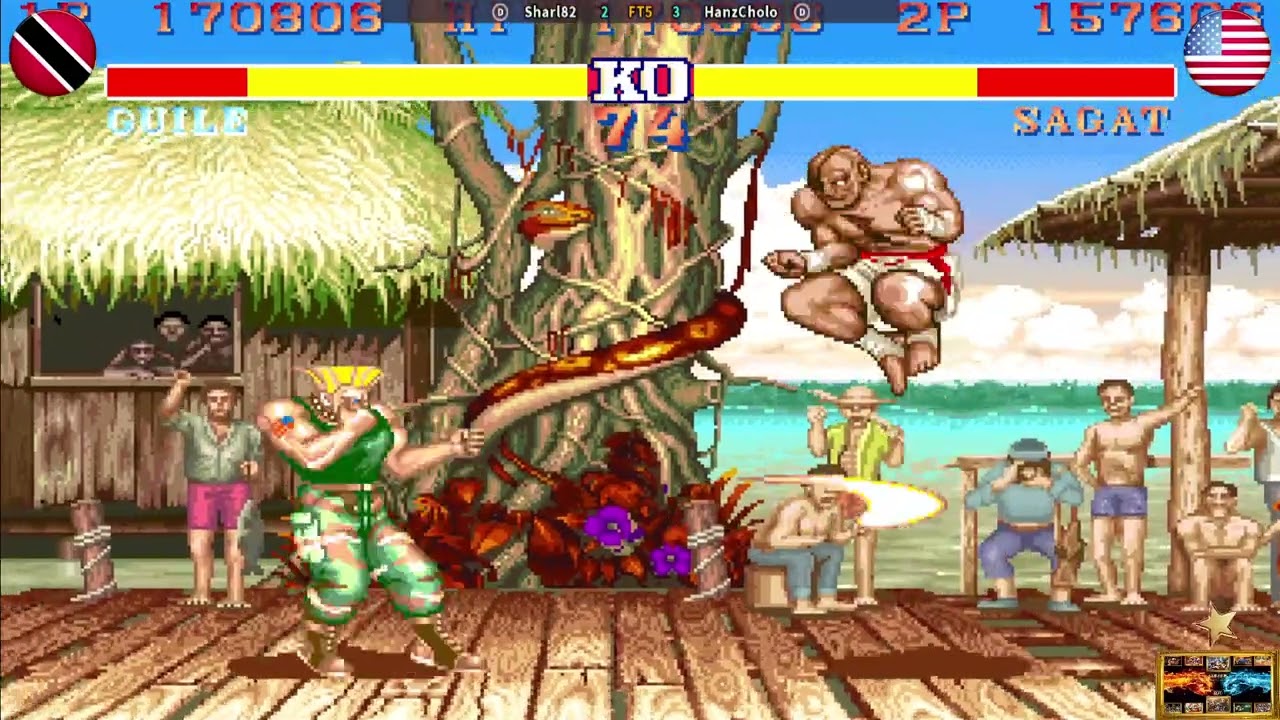 Street Fighter II Hyper Fighting Sharl82 Vs HanzCholo🎮⏰17 09 2025⏰