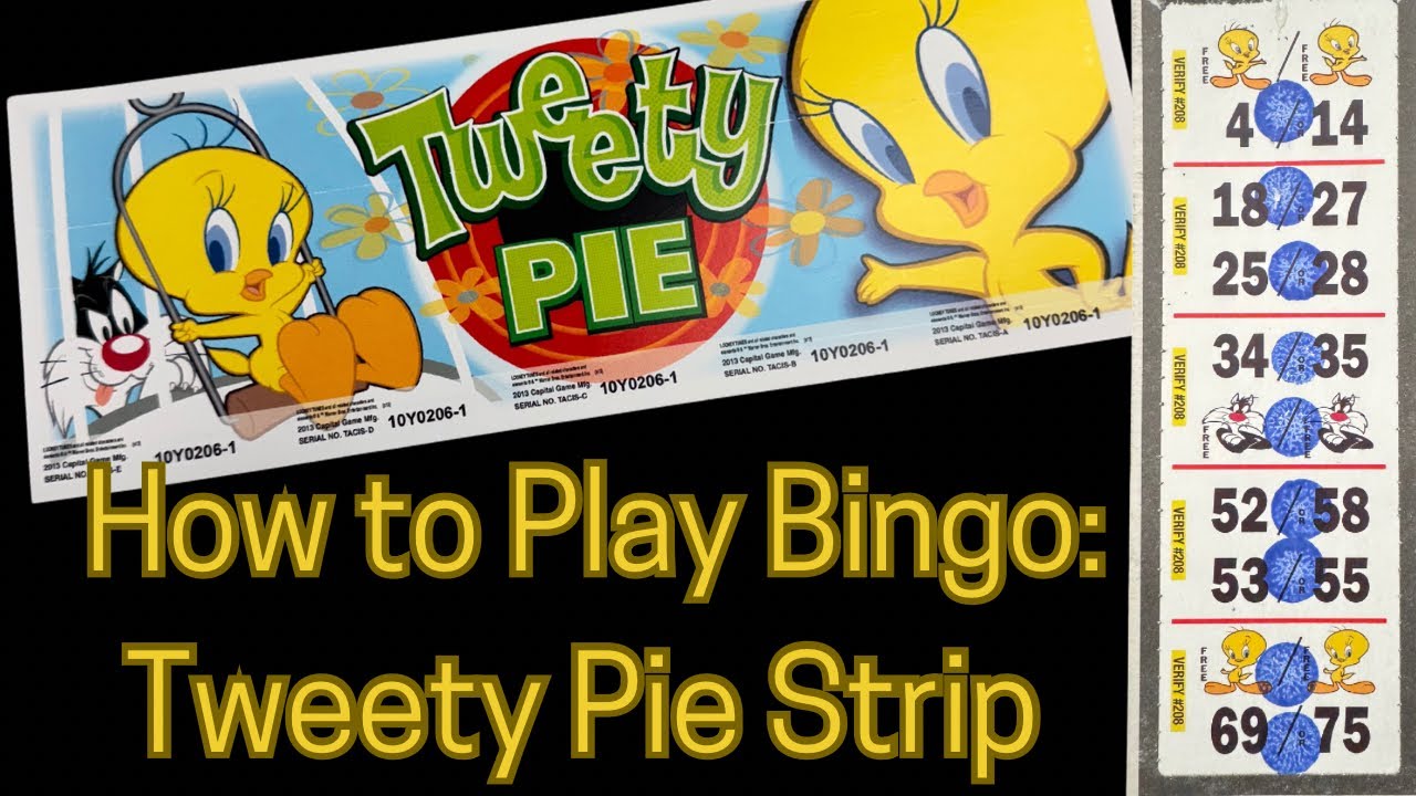 How to Play Bingo: Tweety Pie Strip