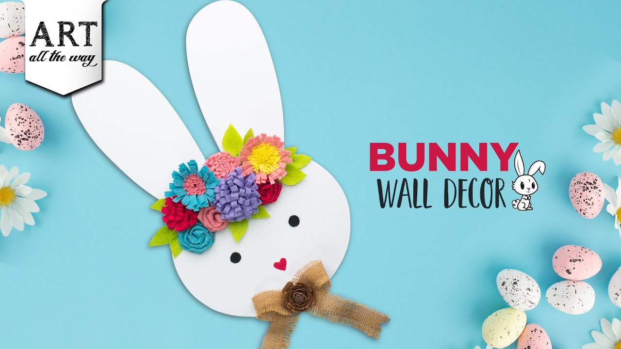 Easter Bunny Wall Decor | Easter Decor | Easter DIY | Easter 2024 | Home Decor | Easter Decorations