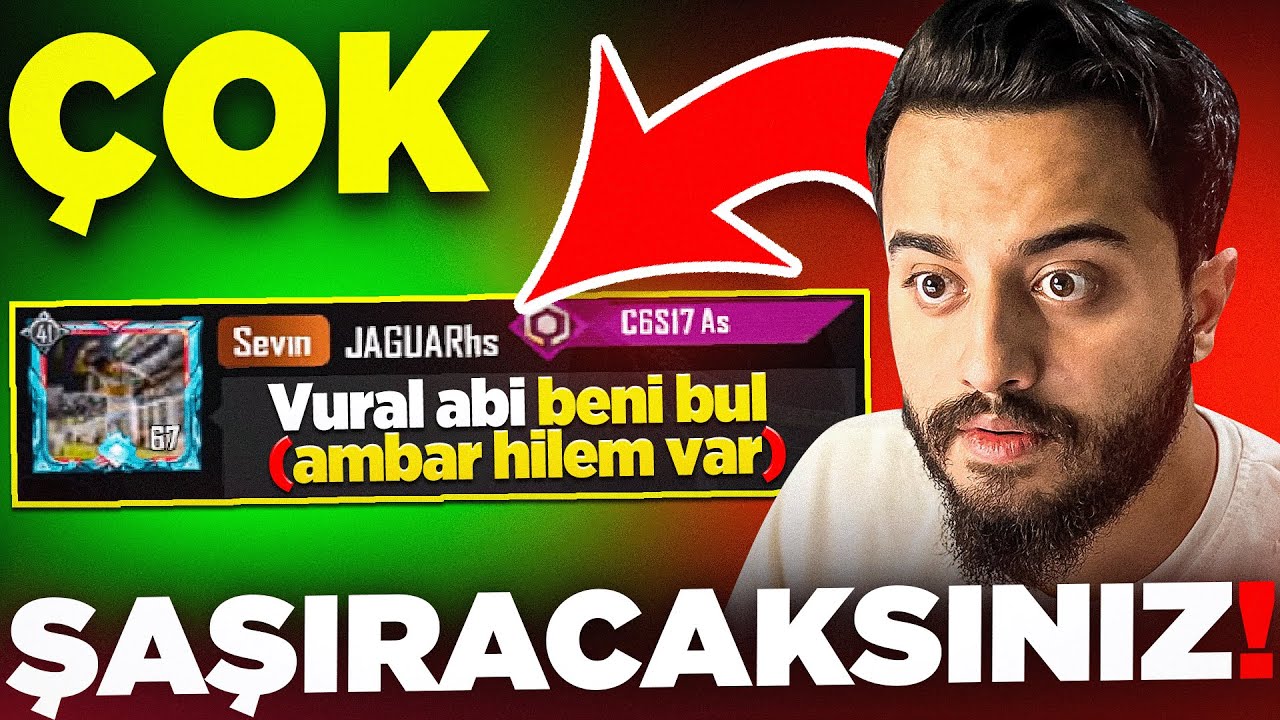 OHA! YEREL SOHBETTE AMBAR HİLESİ OLAN İZLEYİCİM İLE KARŞILAŞTIM! (BUNE BÖYLE) PUBG Mobile