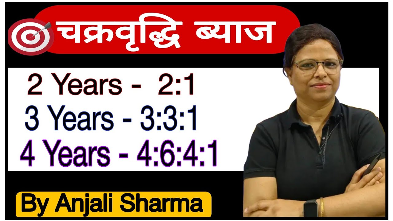 🔥🔥  Compound Interest | Maths  | SI & CI | By Anjali Sharma  #ssc #chsl #sscgd
