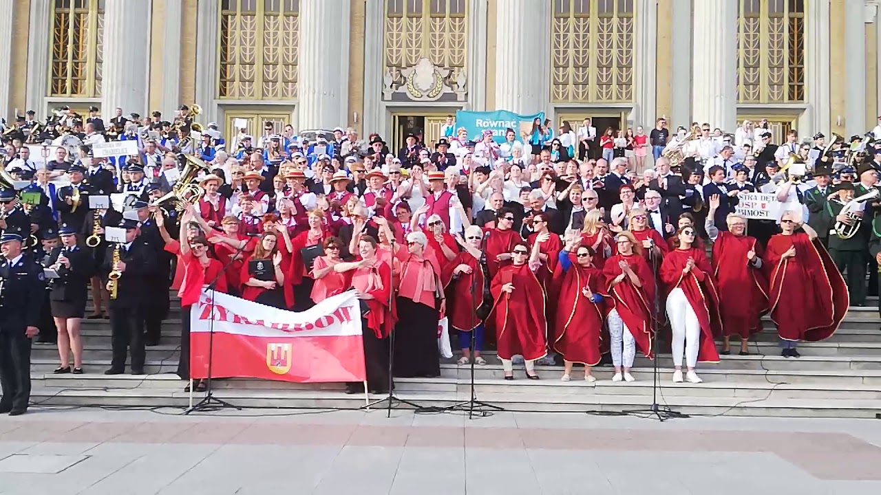 Marsz strażaka zjazd orkiestr i chórów Licheń 2019