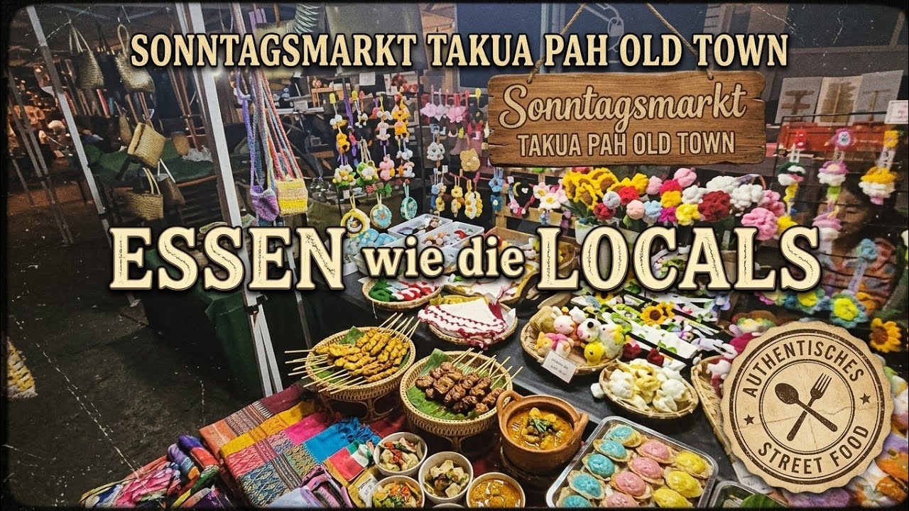 Khao Lak 02/2026 Thailand - Essen wie die Locals, Takua Pa old Town