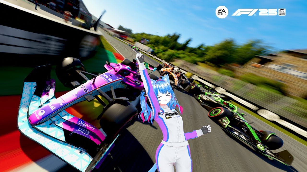 #F125 のびのびマイチームキャリアするAi100Lv[#F125Game｜#Vtuber ｜#Vぬあーん]