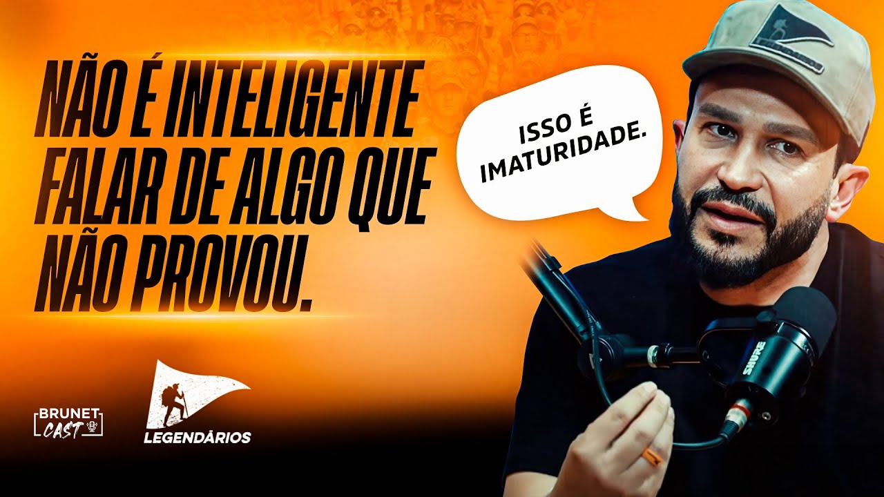 QUEM FALA MAL DO LEGENDÁRIOS DEVERIA FAZER ANTES DE FALAR | Chepe Putzu no BrunetCast
