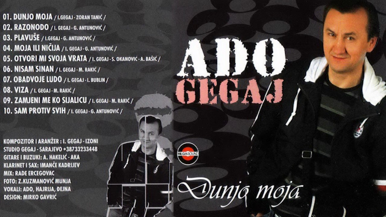 Ado Gegaj - Sam protiv svih - (Audio 2008)