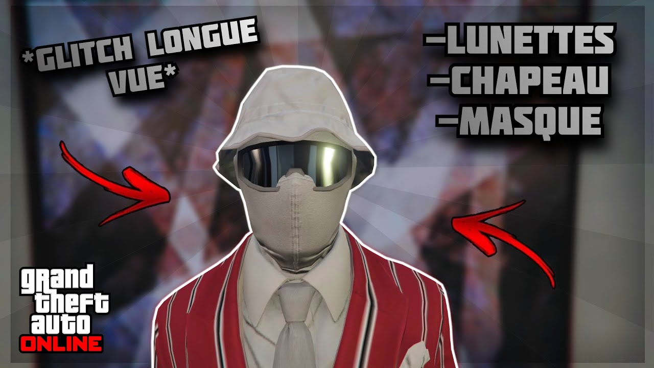 ✔*GLITCH DE LA LONGUE VUE* CASQUE + MASQUE + LUNETTES / GTA 5 ONLINE !