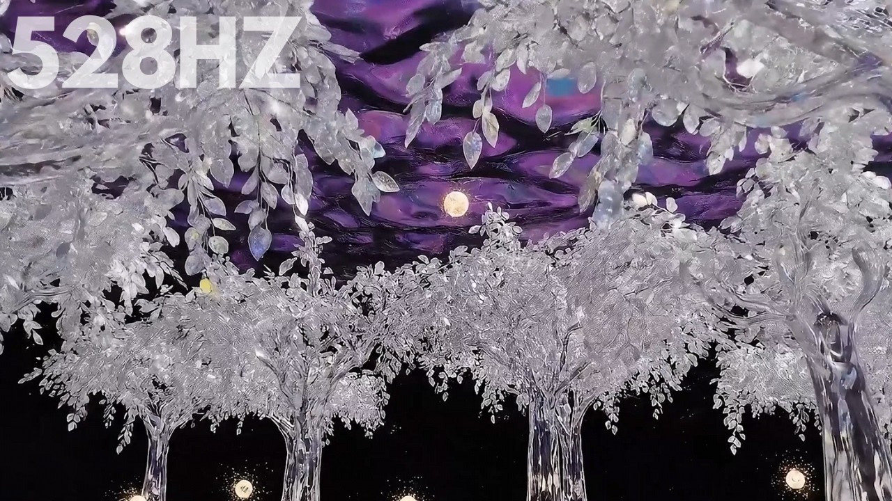 the crystal tree | 528hz | binaural