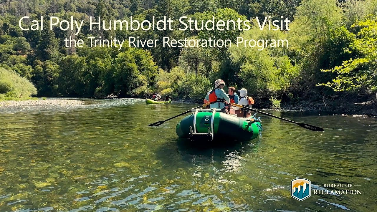 Cal Poly Humboldt Students Visit the Trinity River Restoration Program