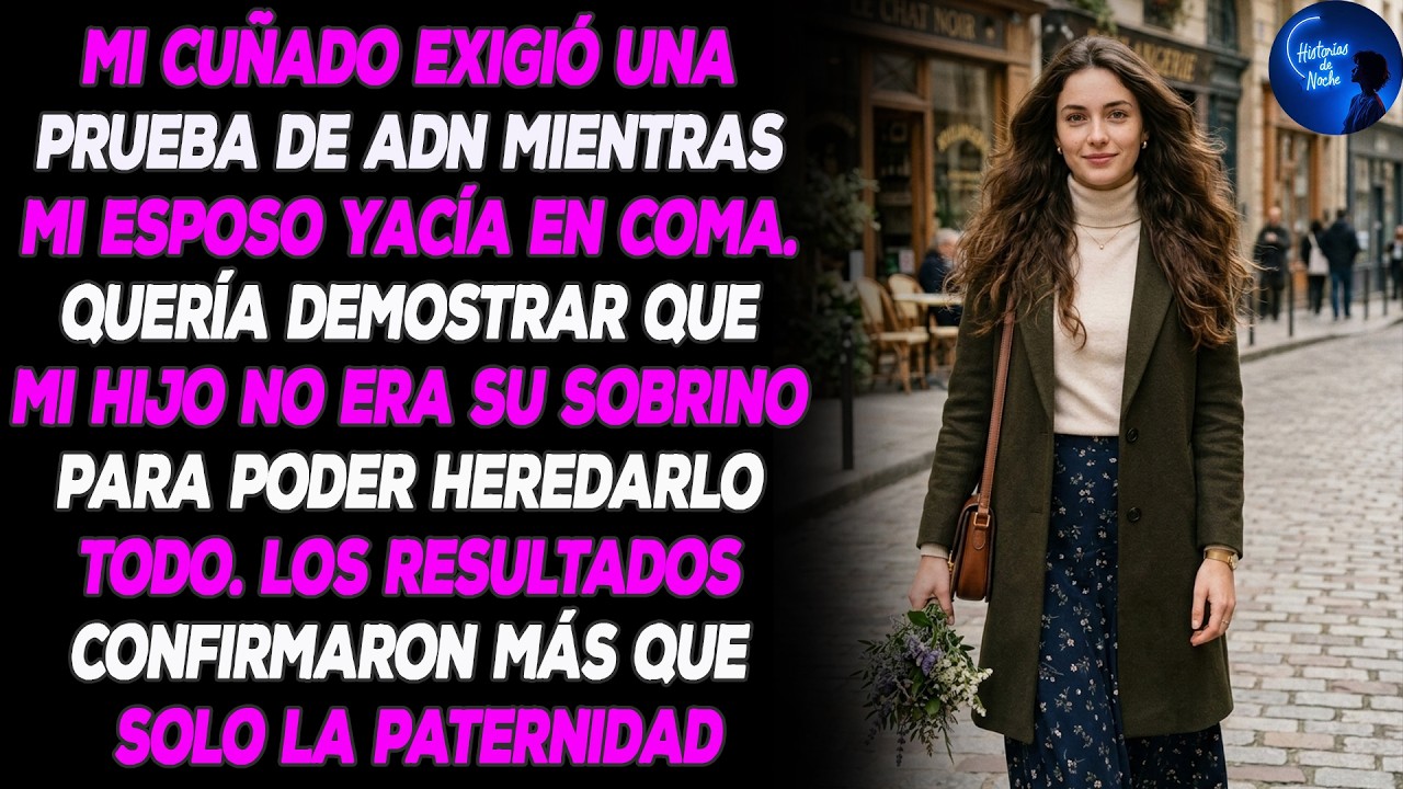 Mi Cuñado Exigió Una Prueba De Adn Mientras Mi Esposo Yacía En Coma.