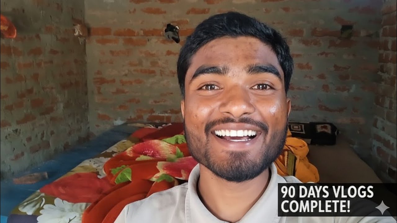 ​90 Days Complete! ✅ 365 Days Daily Vlog😍