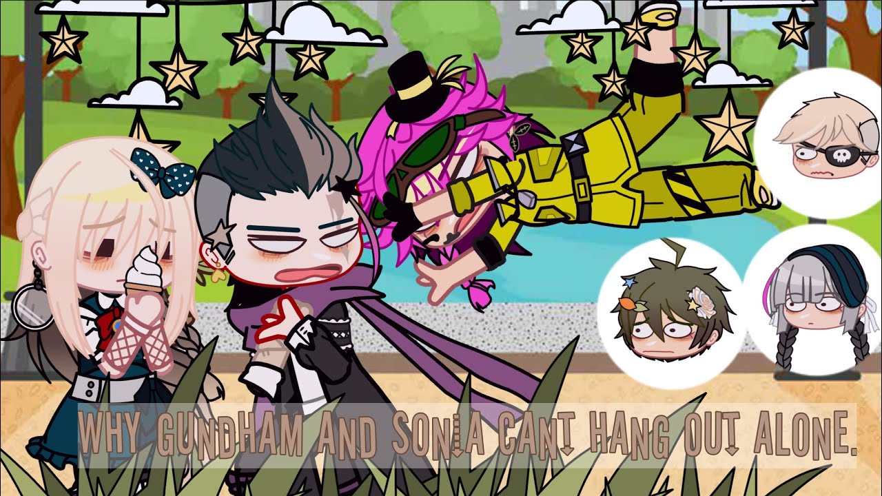 Why Gundham and Sonia Can't Hang Out Alone || Seizures & Headphones Warning?? || Danganronpa