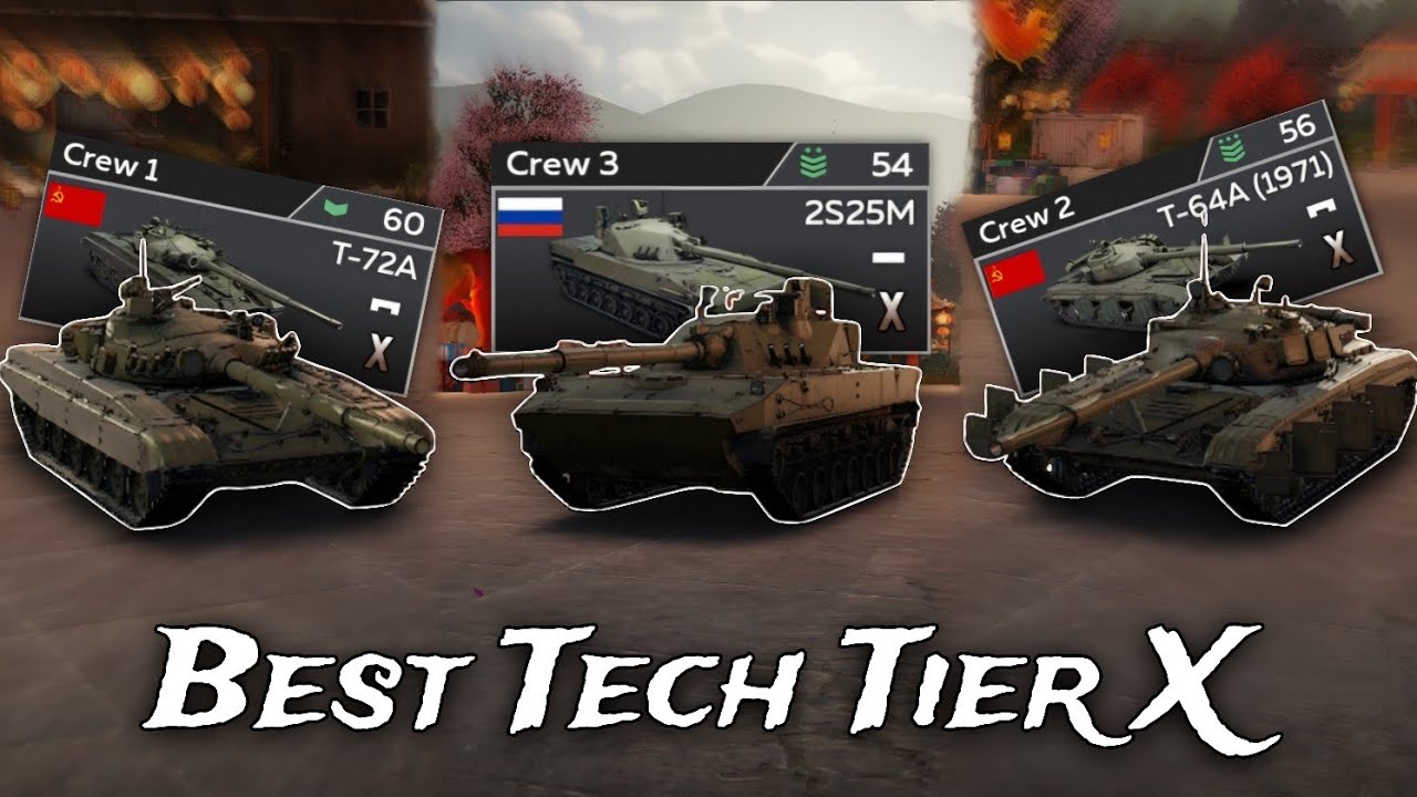 The Best Russian Tier X Lineup - War Thunder Mobile