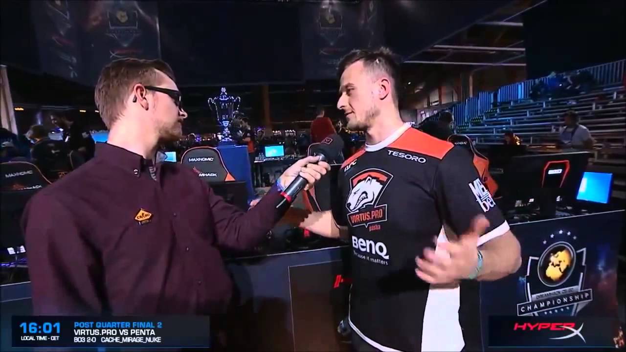 CS:GO : Pasha Interview Dreamhack 2014 funny! (English) (Funny)
