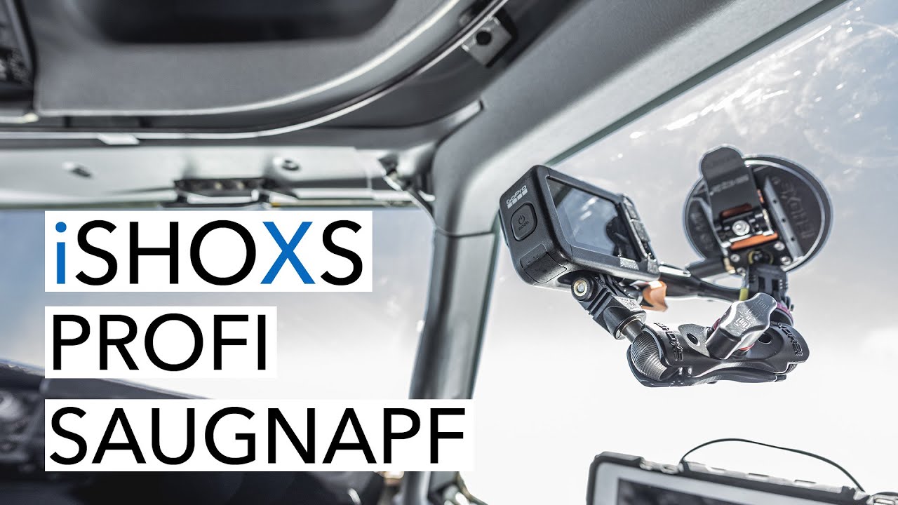 iSHOXS Profi Saugnapf mit Verl&auml;ngerung | warum mich GoPro entt&auml;uscht hat [4K]
