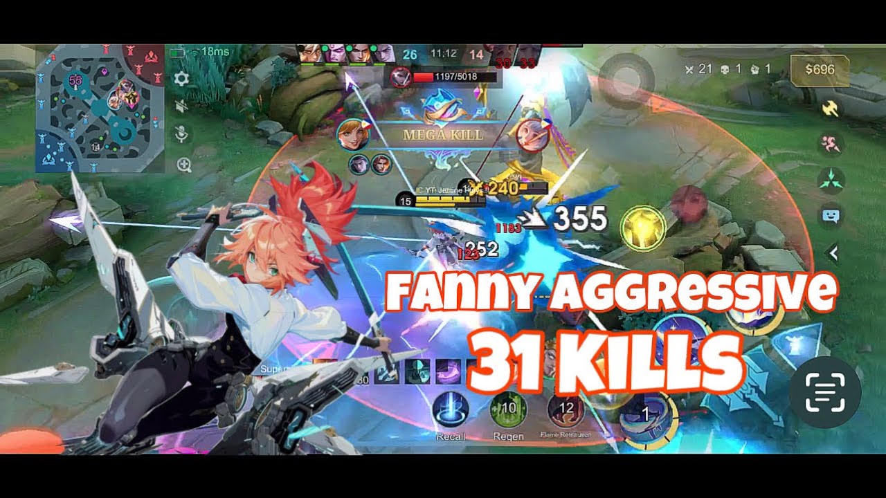 THIS IS WHAT HAPPENED WHEN MY FANNY DIDN’T GETTING BAN ! FANNY AGGRESSIVE GAMEPLAY MODE #fannymlbb