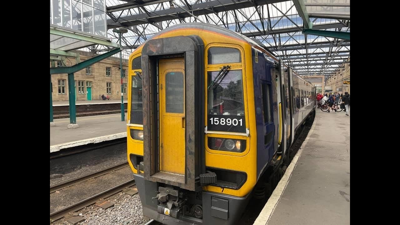 Northern 158 Trains - Leeds to Carlisle via Settle Rail Ride
