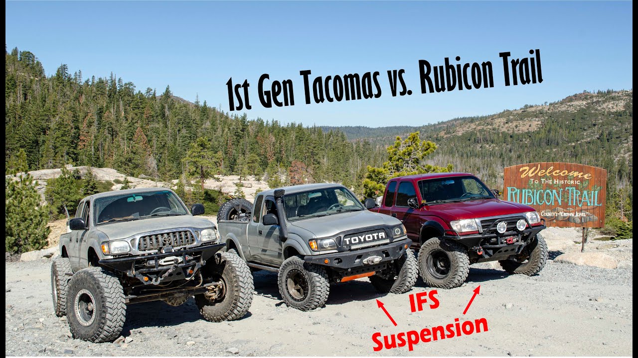 First Gen Tacomas on the Rubicon Trail 2022 RAW