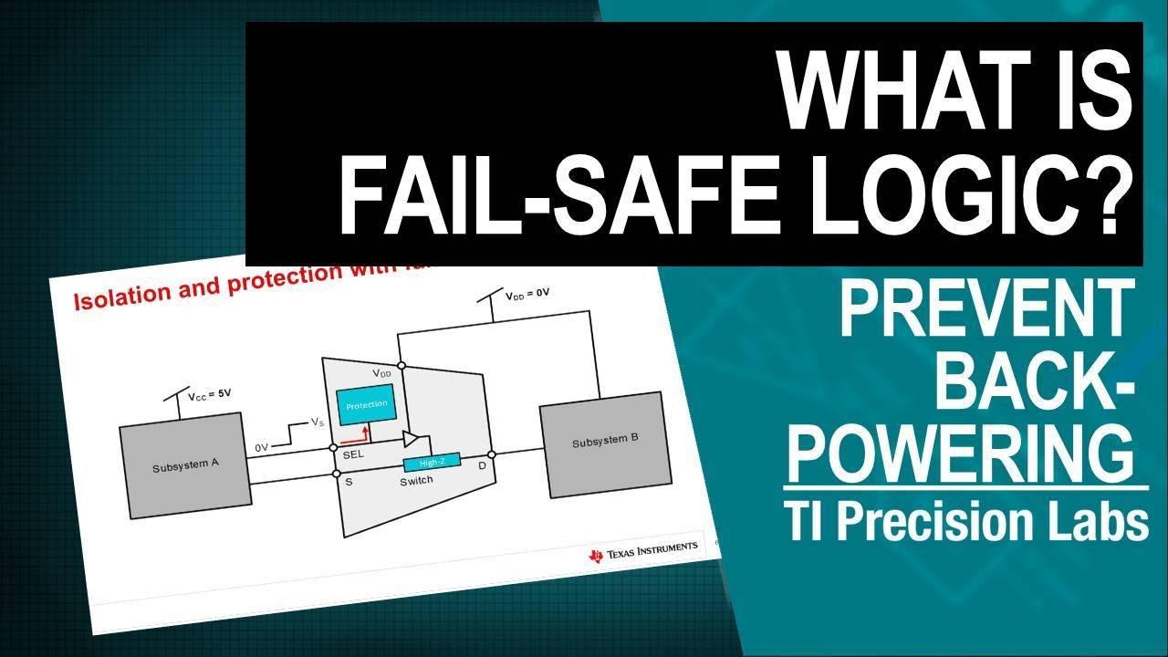 What is fail-safe logic?