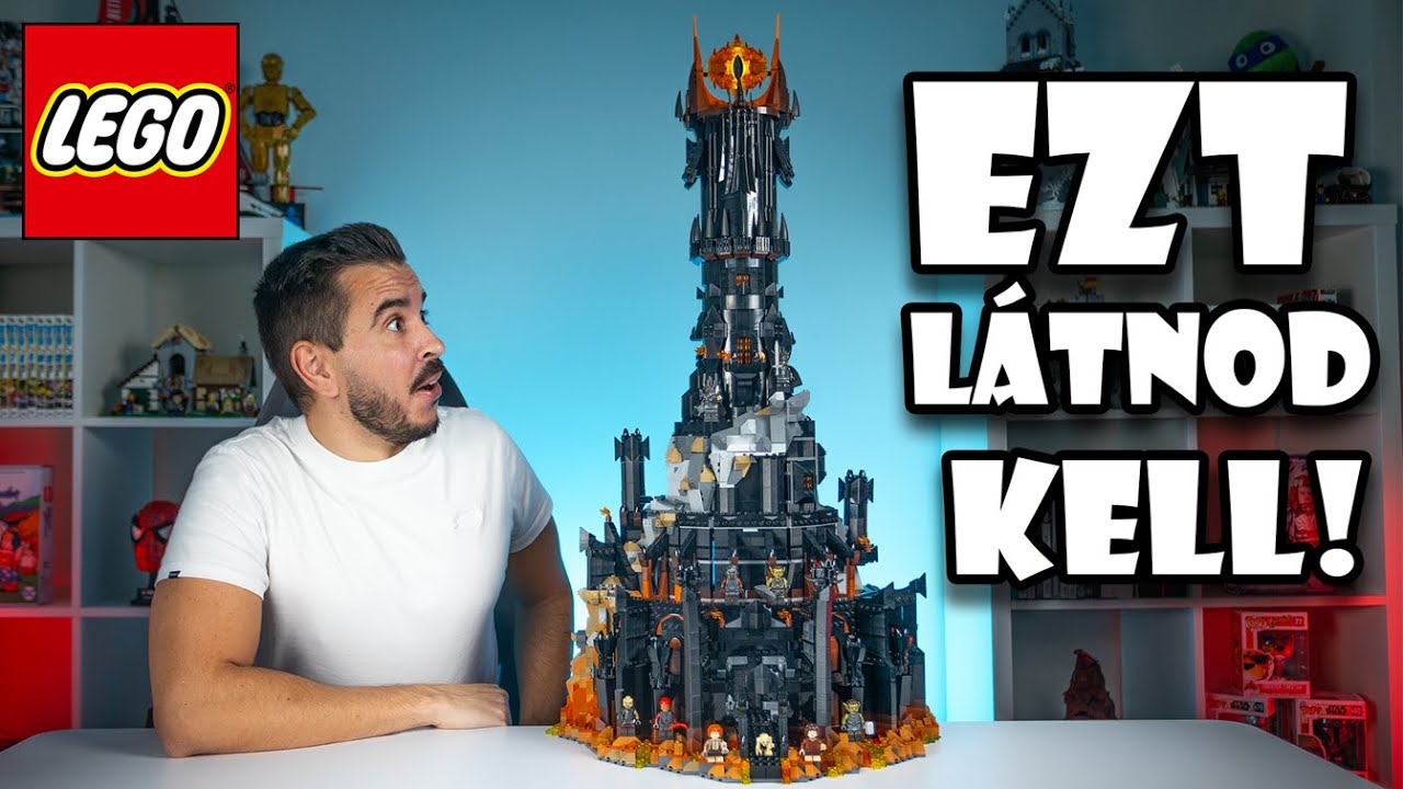 Egy Gyűrű Mind Felett! || LEGO 10333 A Gyűrűk Ura: Barad-dûr