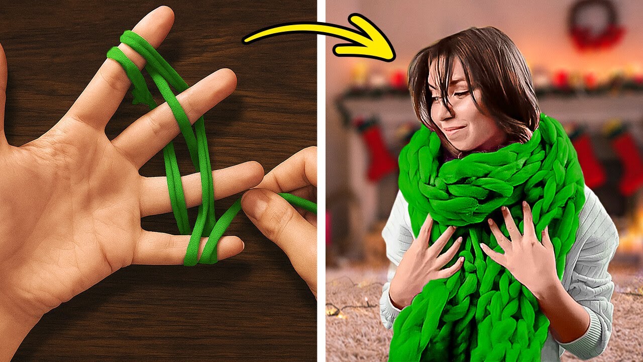 No Experience is Needed: Easy Kniting and Sewing Tutorials 🧵