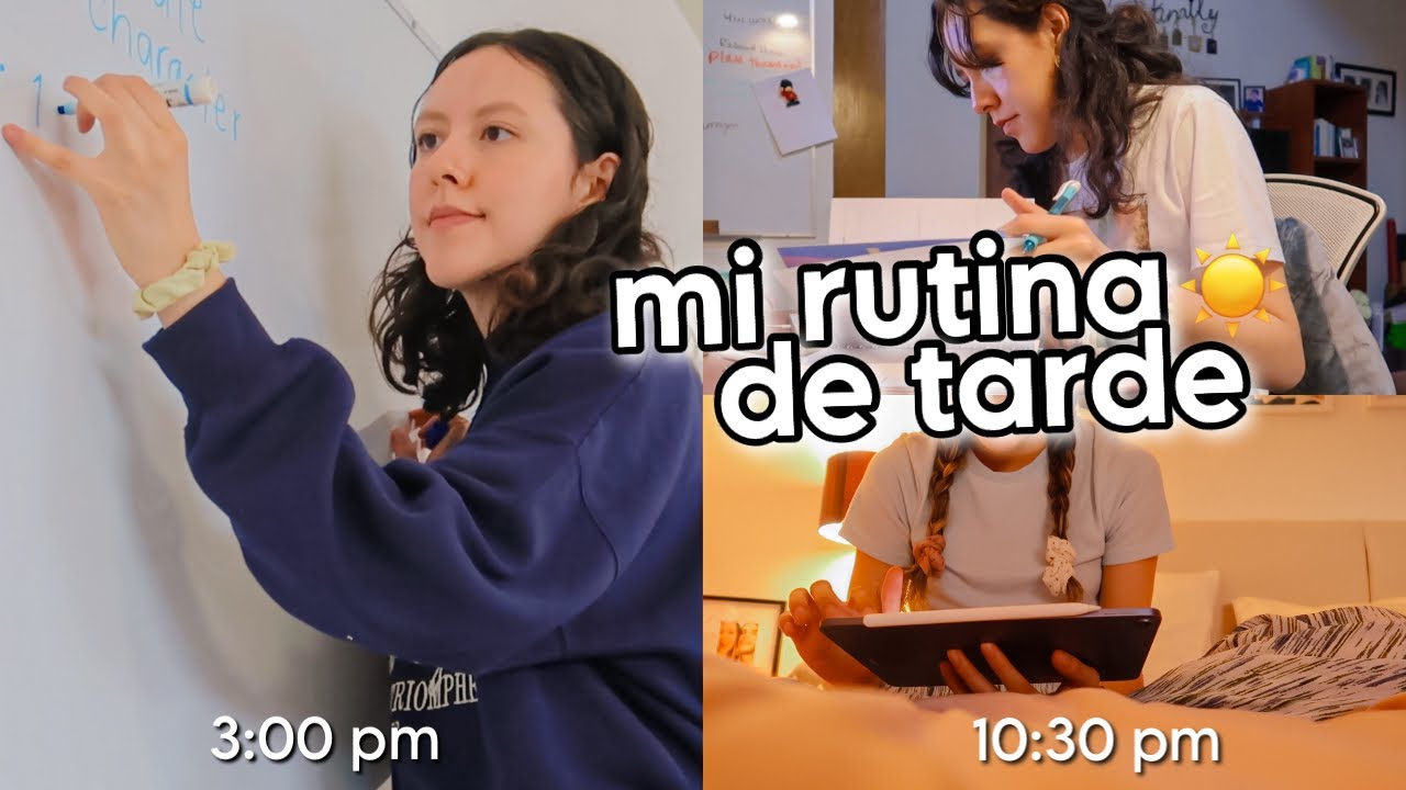 Mi rutina de noche después del trabajo ✨ 10:30pm | productividad, organización
