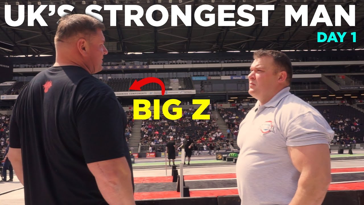 UK'S STRONGEST MAN 2022 DAY 1