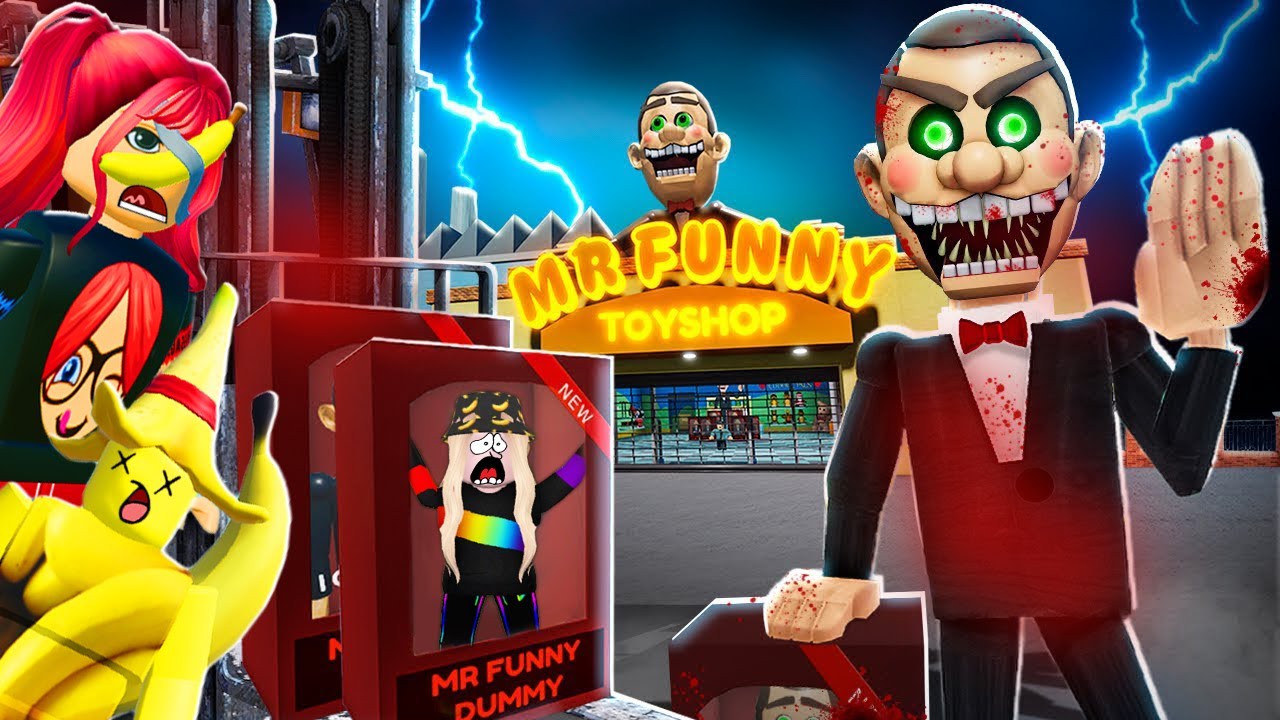 UCIEKAMY ze SKLEPU z ZABAWKAMI 🧸🛍️ Roblox Escape Mr. Funny's Toyshop!
