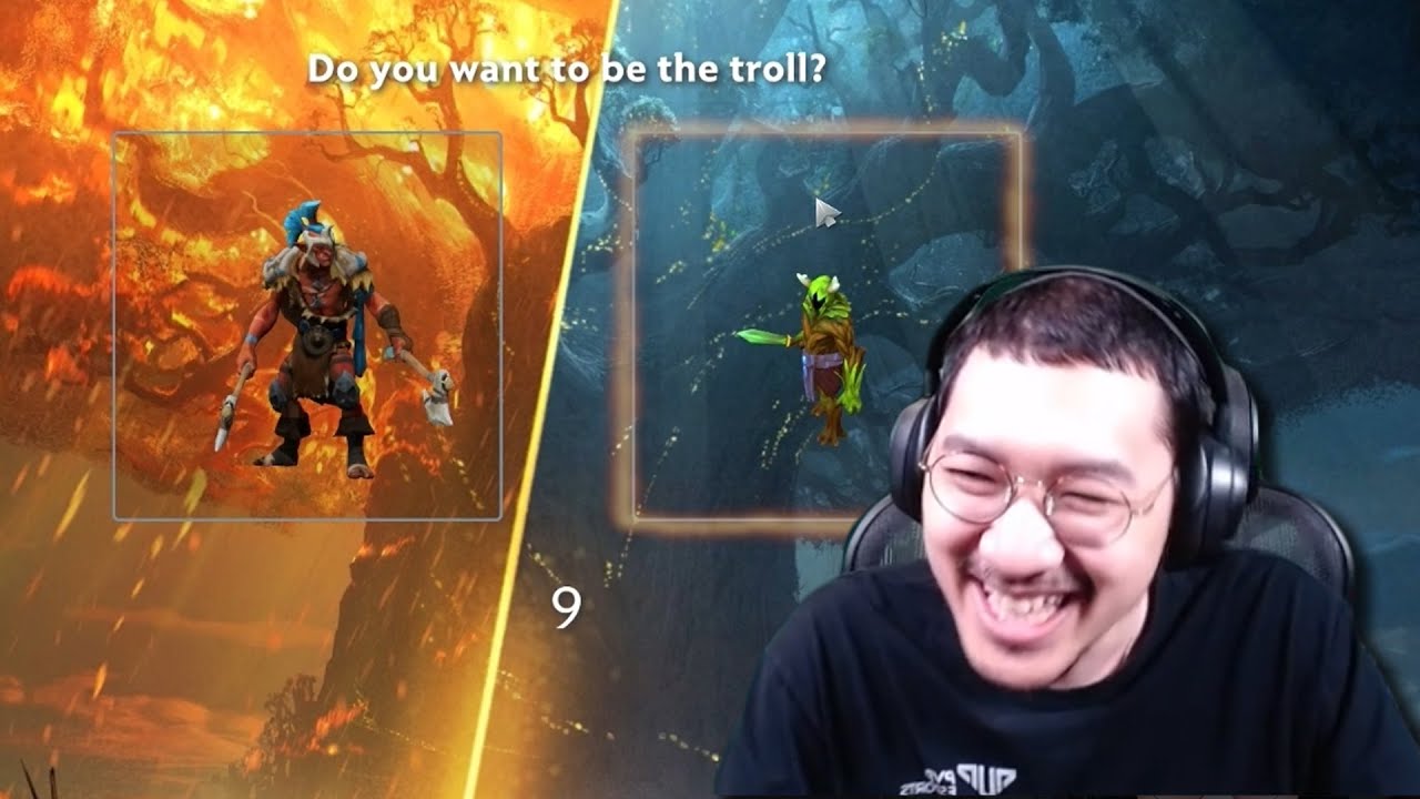 แล้วแต่จะคิดชีวิตคนละแบบ (Dota 2 Troll vs Elves)