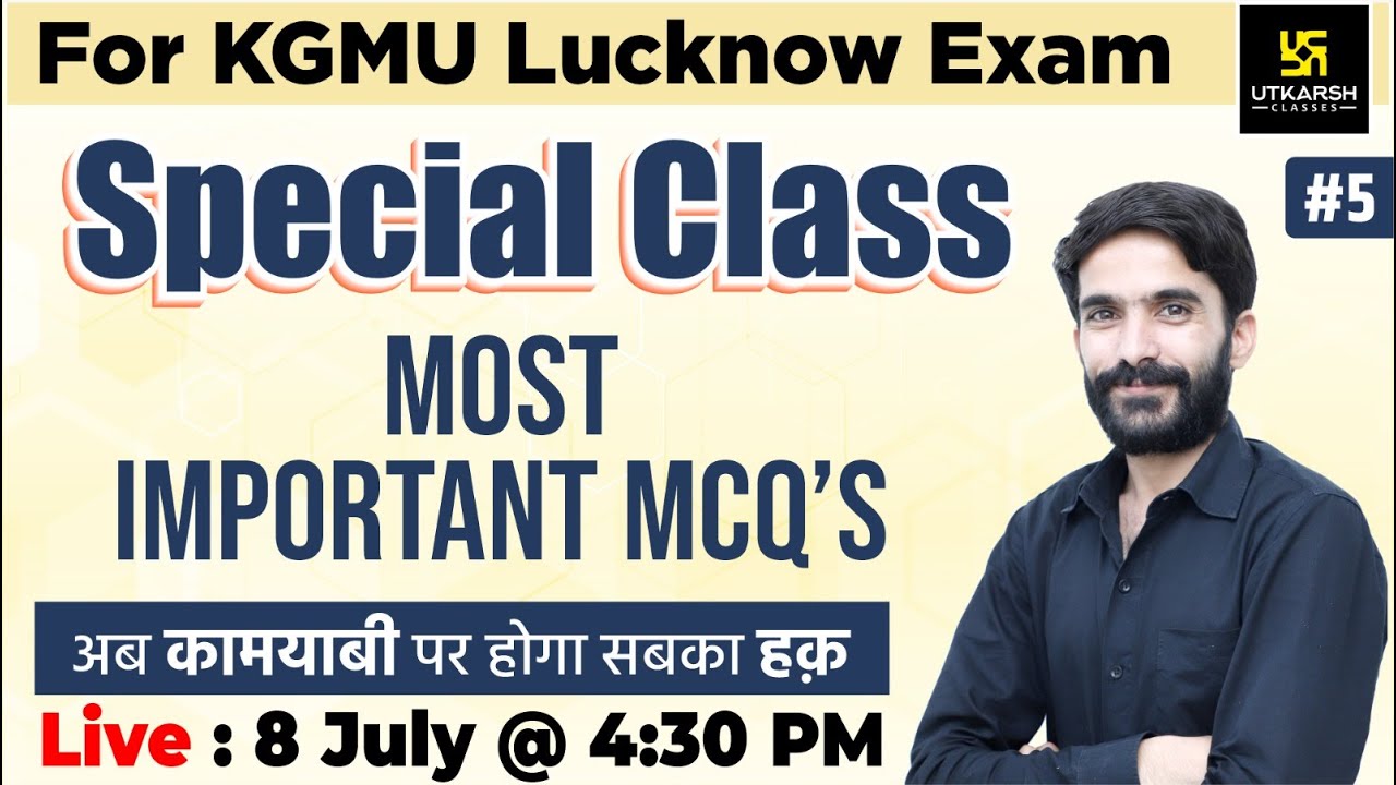KGMU,Lucknow Exam 2023 || KGMU Nursing Officer #5 || Most Important Questions || By Raju Sir