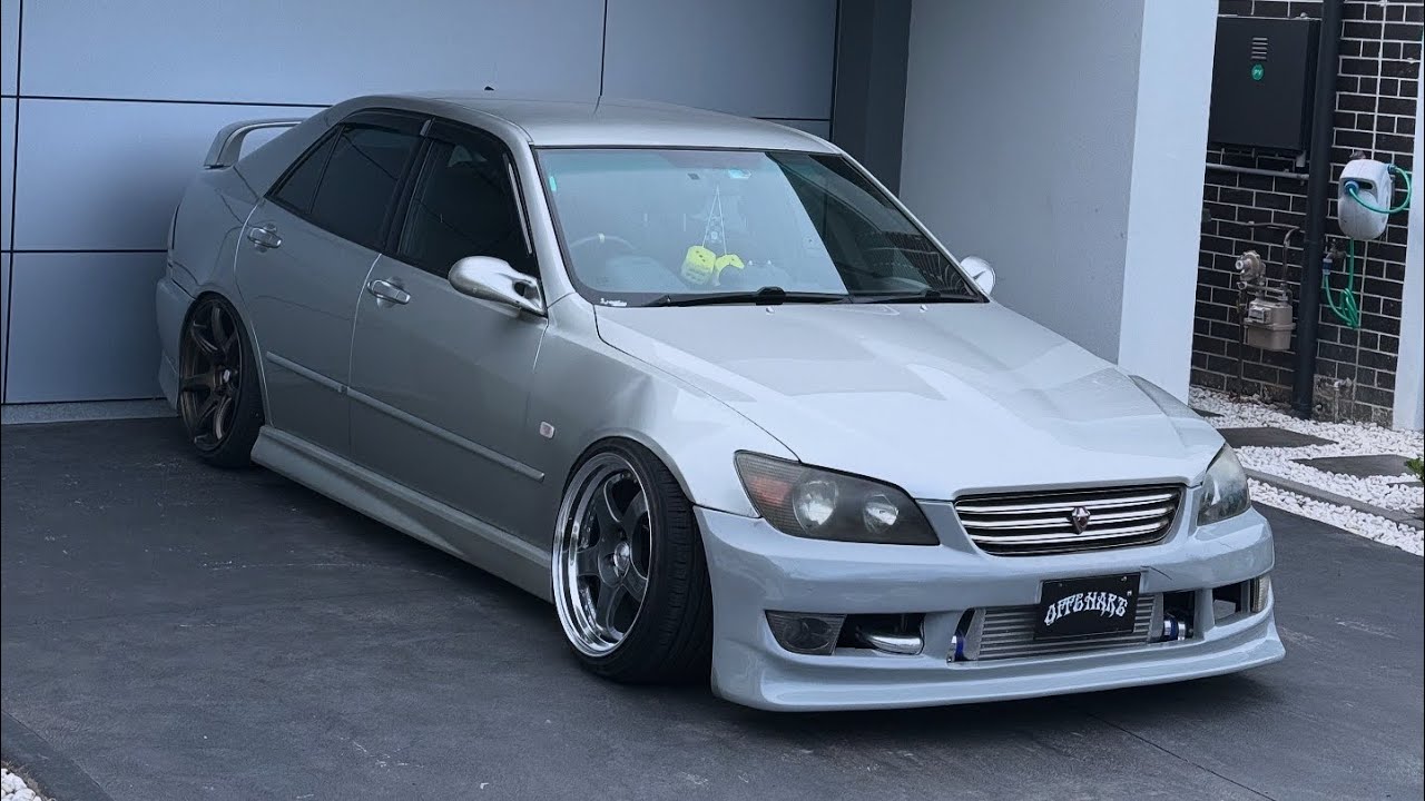 *POV* PURE clutch kicking *SINGLE TURBO* old school lexus *STRAIGHT PIPED*