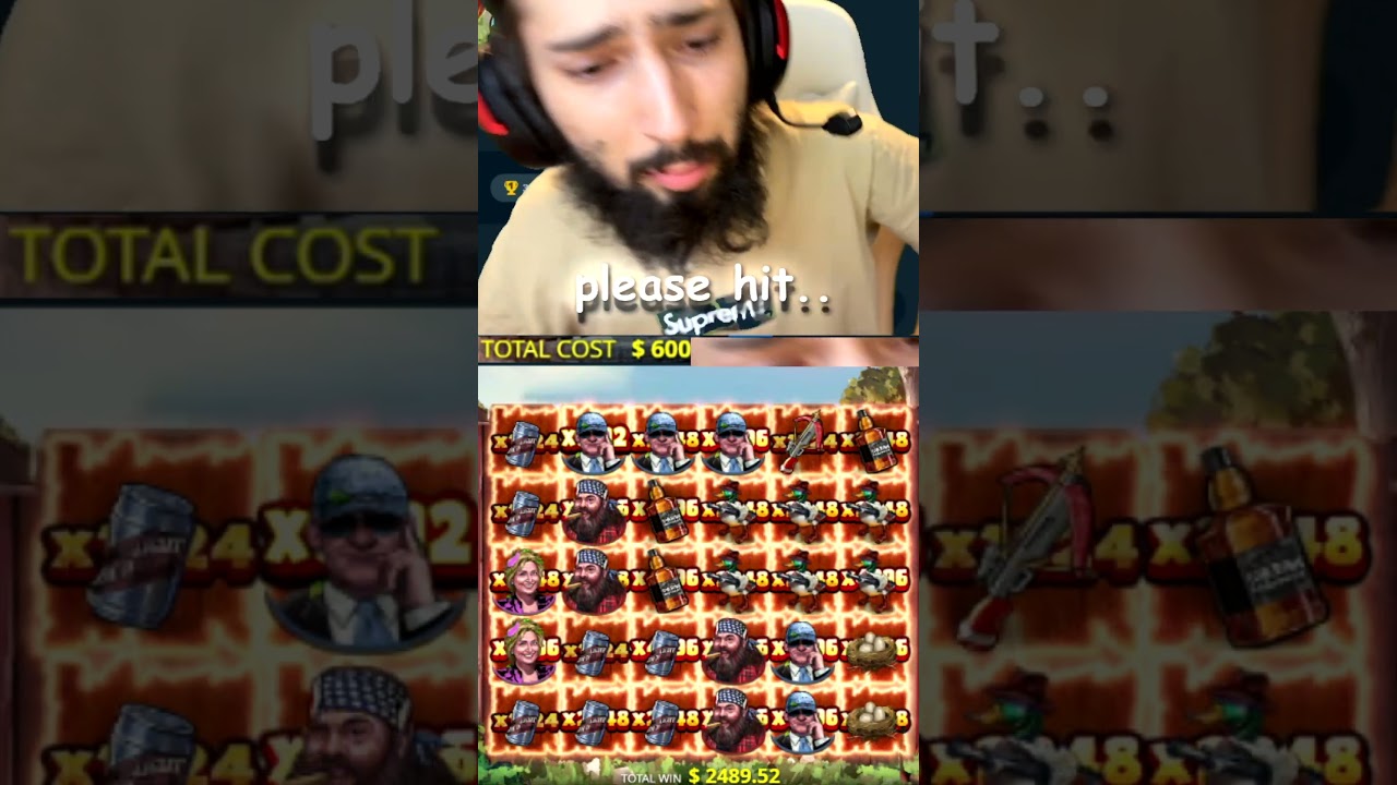 RISKIEST MAX WIN on DUCK HUNTERS!! (DAY SPINS)
