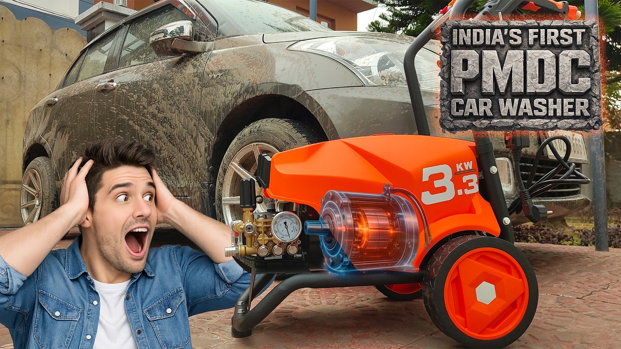 ₹40,000 PMDC Car Washer – Overhyped or Game Changer? | STARQ STPMDC 4.5 | India’s 1st PMDC Washer