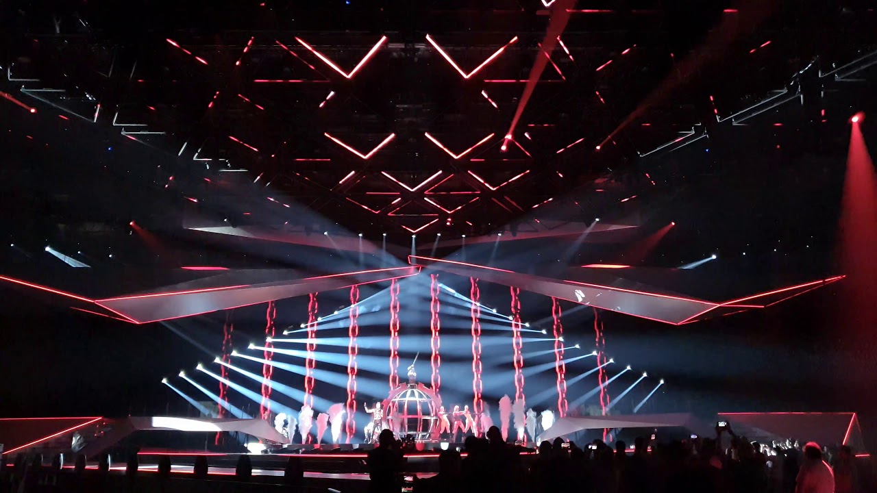 Iceland: Hatari - Hatrð mun sigra (rehearsal Eurovision 2019)
