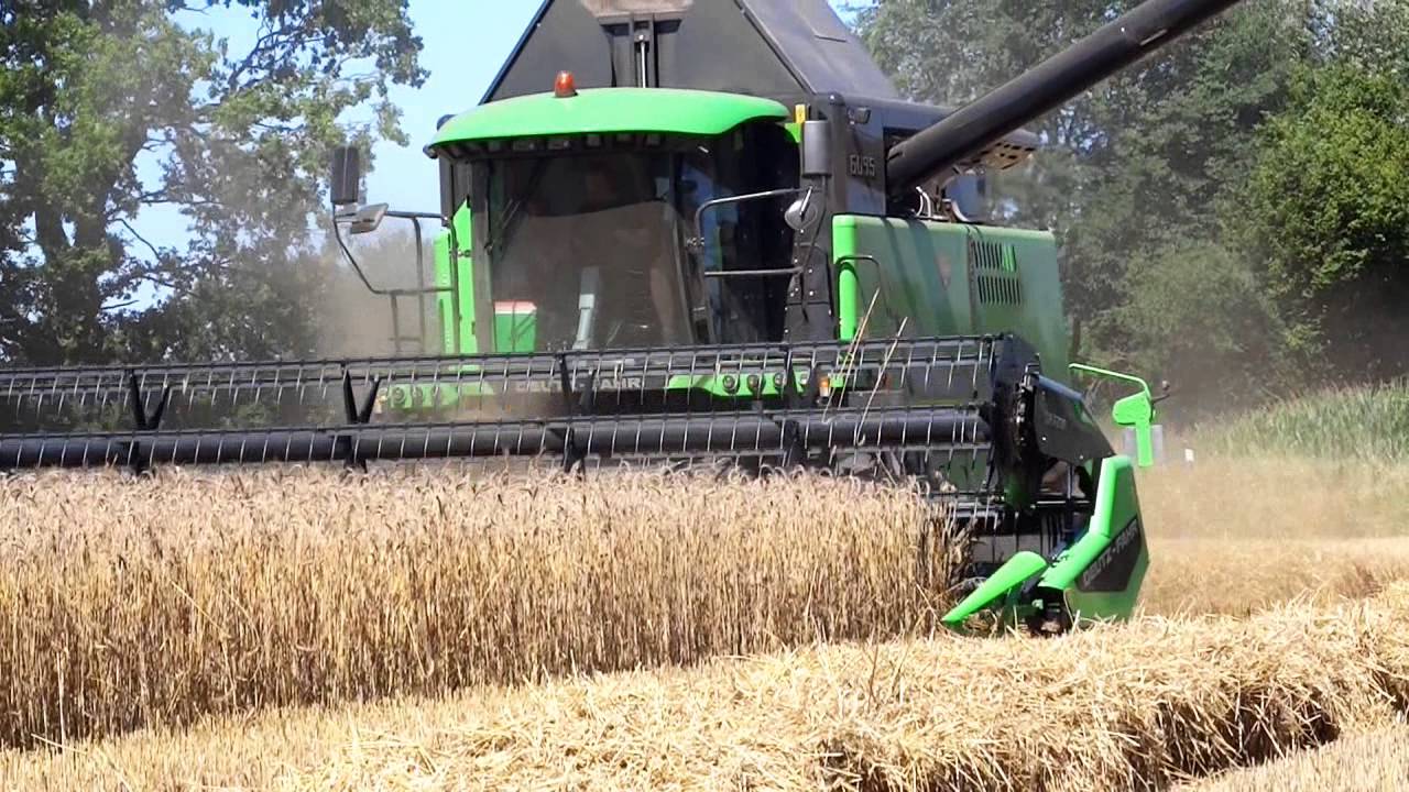 dat - loept Henningsen Landtechnik Deutz   Fahr 6095 HTS Mähdrescher