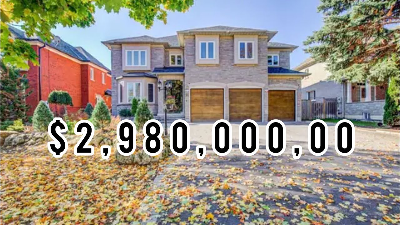 Inside a $2.980,000 Million Dollar House in Toronto | luxury home Tour