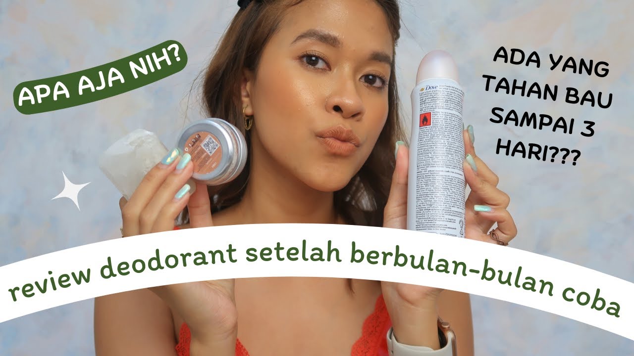 Nyobain berbagai jenis deodorant! Akhirnya nemu yang tahan bau 3 hari?😱 | Ciara natural deodorant