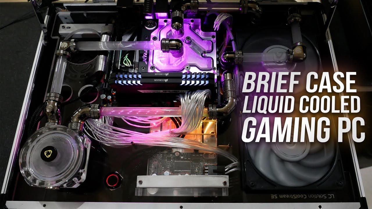 Brief Case Liquid Cooled Gaming PC