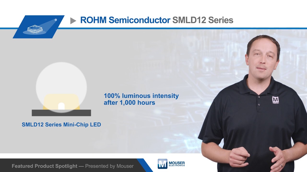 ROHM Semiconductor SMLD12x LEDs &mdash; Featured Product Spotlight | Mouser Electronics