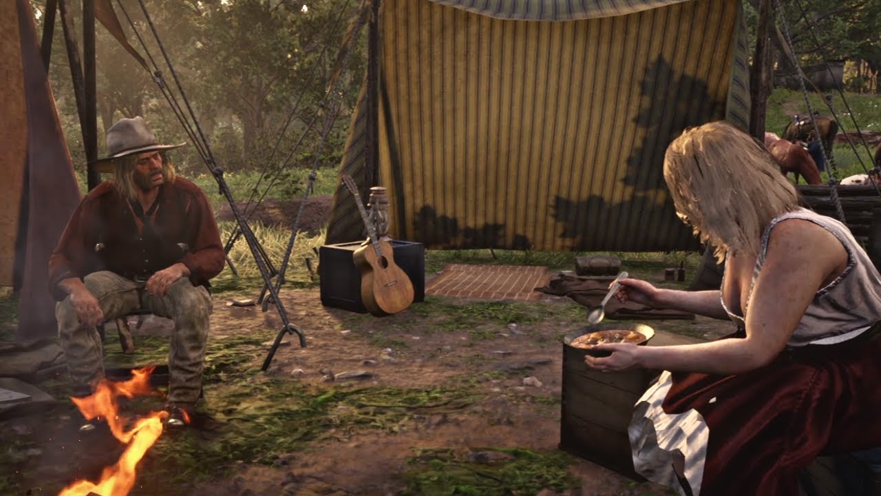 Karen rejects Micah but gets owned instead - Red Dead Redemption 2
