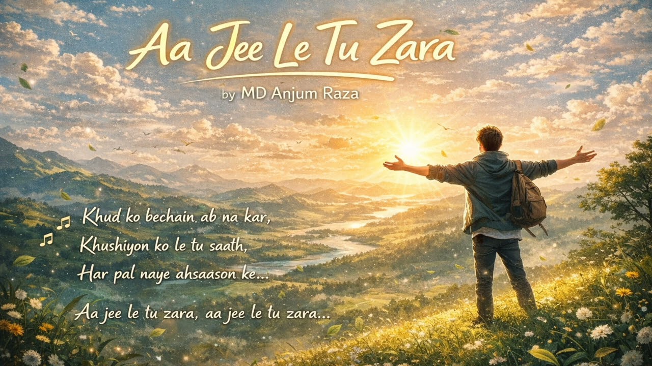 Mind relax song 🌺 l Aa jee le Zara create by Anjum raza #MDAnjumRaza#AnjumRaza#OriginalByMDAnjumRaza
