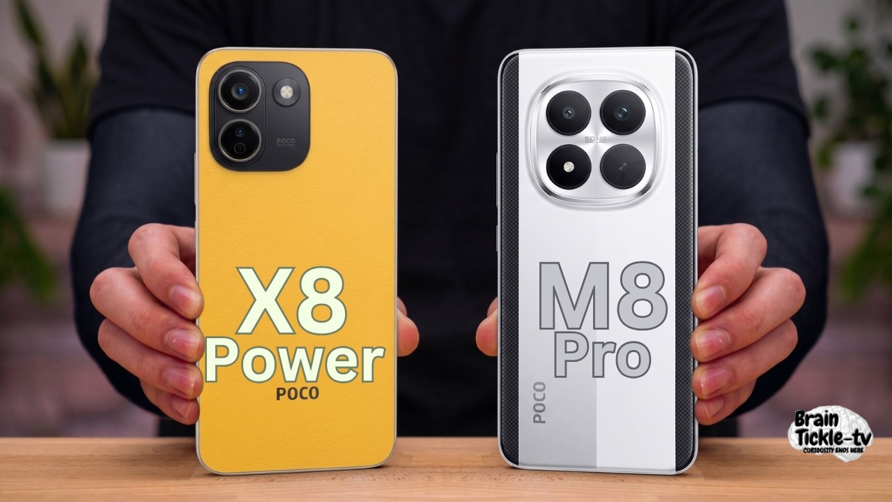 POCO X8 Power vs POCO M8 Pro | Which POCO Phone Is Better?