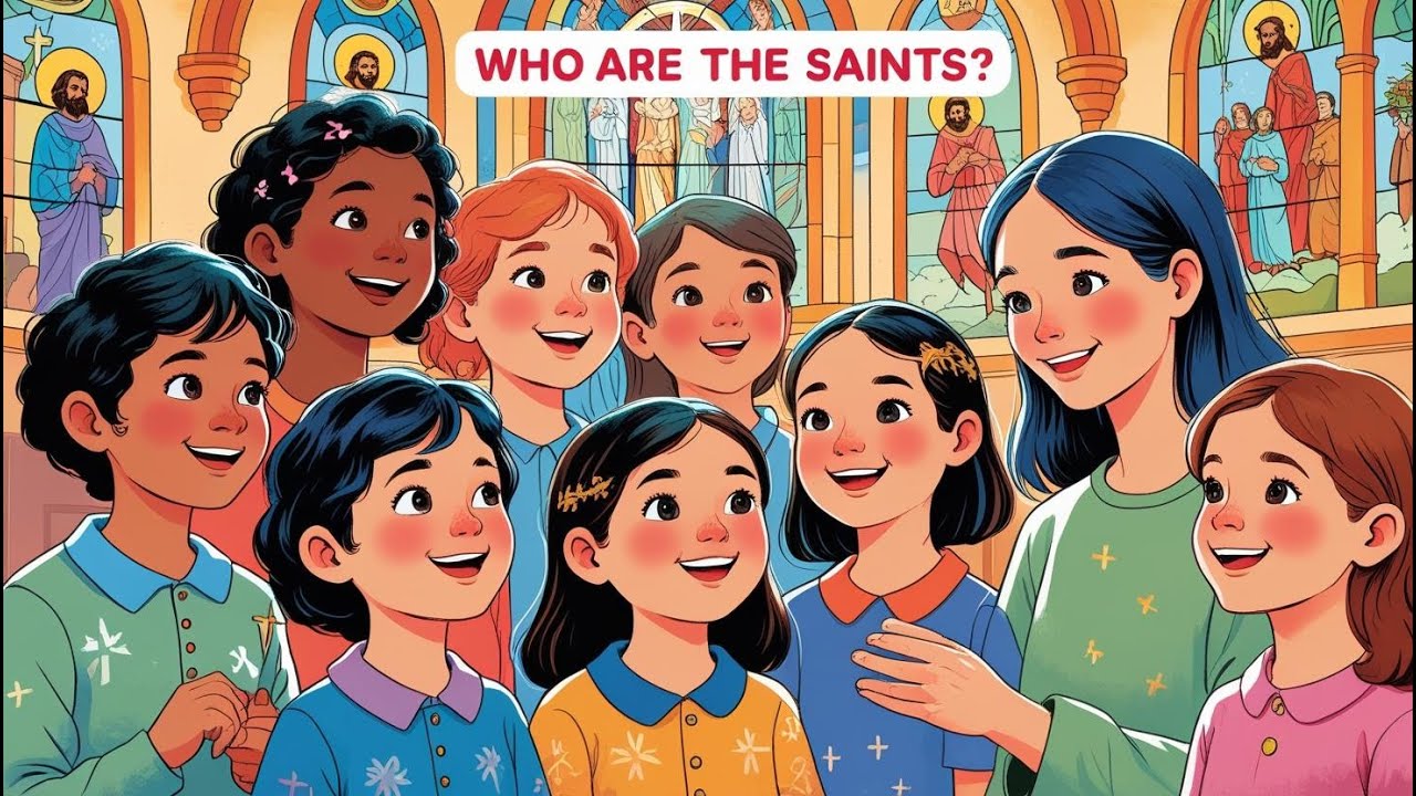 Who Are the Saints? | Why Do Catholics Pray to Saints? (Catechism for Kids)