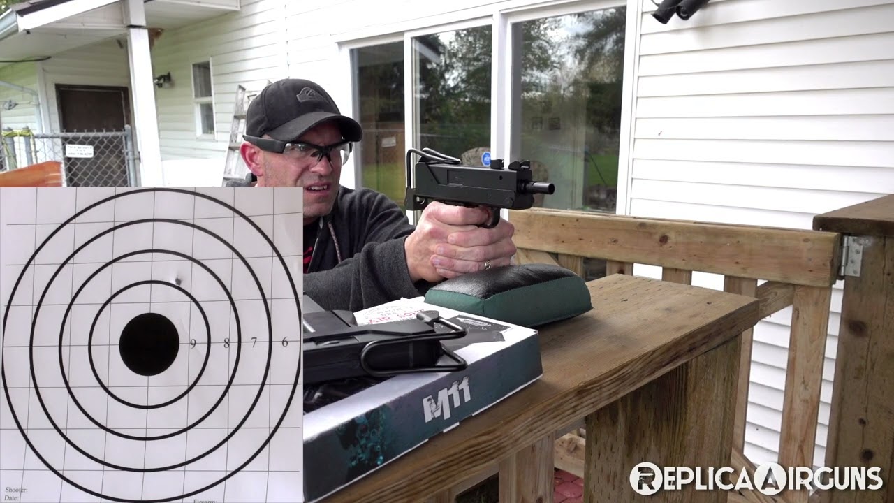 KWC Mac 11 M11 CO2 BB - Airsoft Pistol Field Test Review