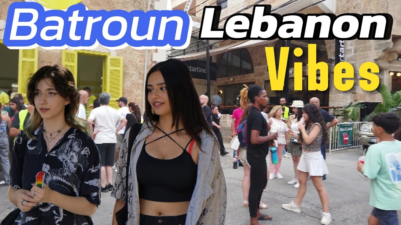 BATROUN Summer Vibes 2025 Lebanon - Walk with me & discover streets of the Beautiful Batroun