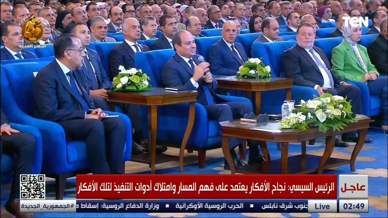السيسي: معهد ناصر هيبقى مدينة طبية عالمية وده موضوع أنا هتصرف فيه مش الحكومة