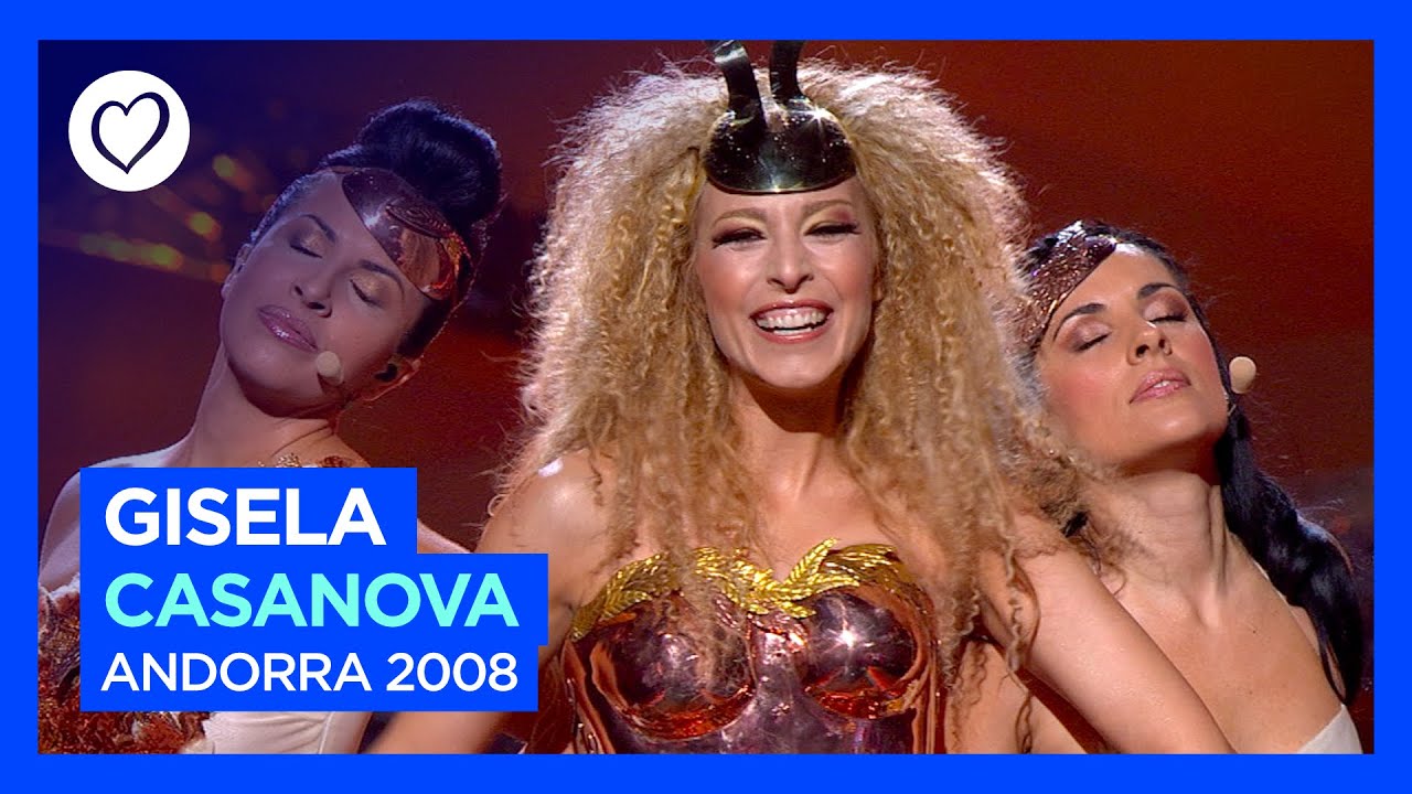 Gisela - Casanova (LIVE) | Andorra 🇦🇩 | First Semi-Final | Eurovision 2008