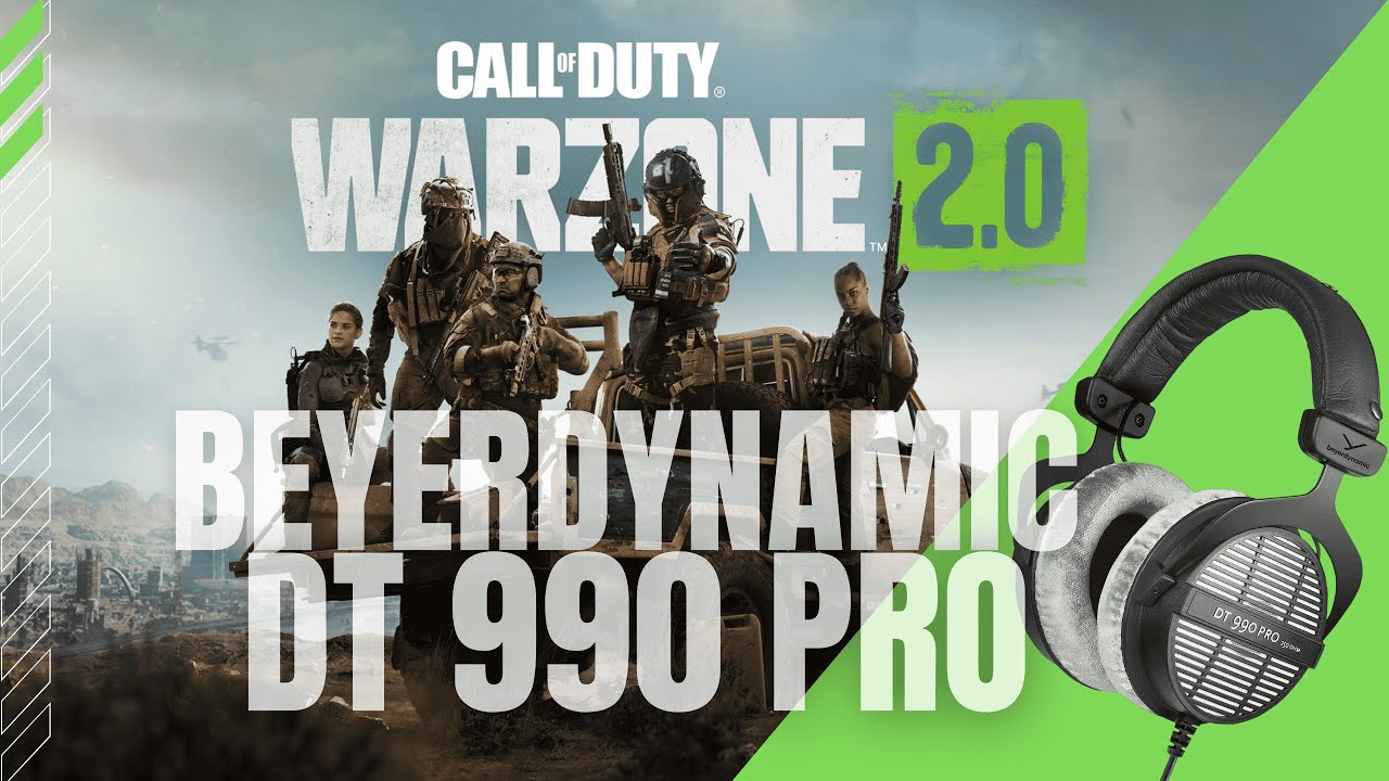 Beyerdynamic DT 990 Pro Sound Demo in Warzone 2 | Footsteps, Directional Audio and EQ settings