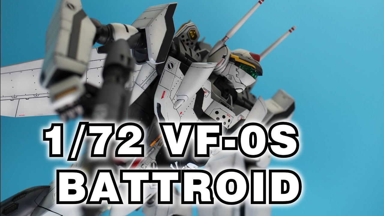 1/72 VF-0S バトロイド フォッカー機（ハセガワ）