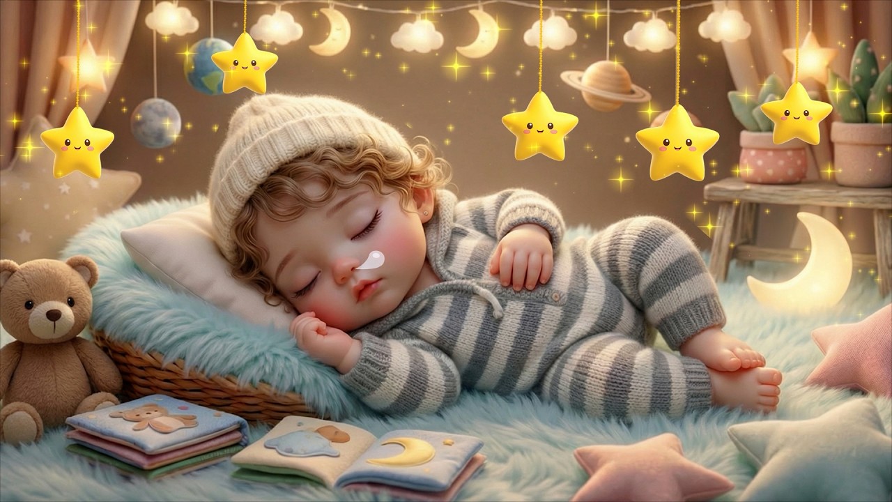 Mozart & Brahms Lullaby 🎶 Best Lullabies for Babies to Go to Sleep Instantly Within 3 Minutes